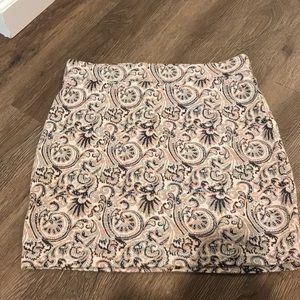 Free People Pattern Skirt